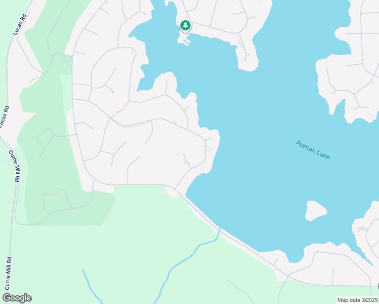 map of restaurants, bars, coffee shops, grocery stores, and more near 106 Leewood Court in Seven Lakes