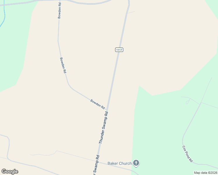 map of restaurants, bars, coffee shops, grocery stores, and more near 411-499 Thunder Swamp Road in Mount Olive