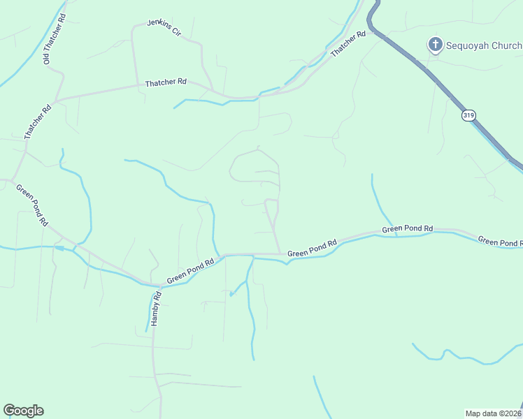 map of restaurants, bars, coffee shops, grocery stores, and more near 10525 Dodd Cemetery Road in Soddy-Daisy