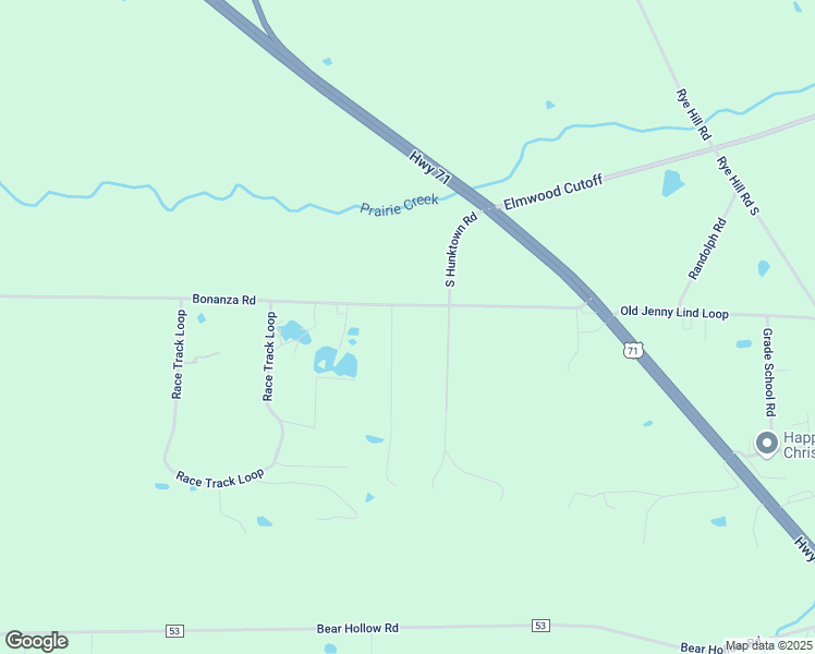 map of restaurants, bars, coffee shops, grocery stores, and more near 14819 John Tatum Place in Fort Smith