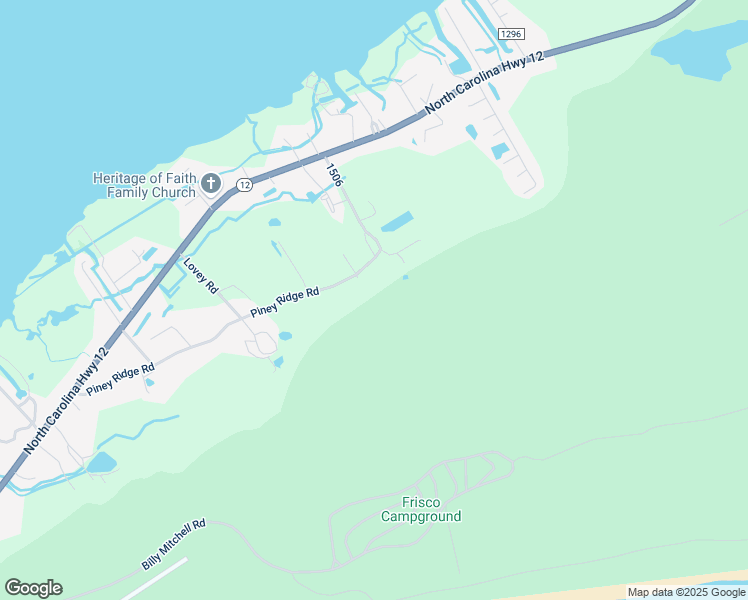 map of restaurants, bars, coffee shops, grocery stores, and more near 52107 Piney Ridge Rd in Dare