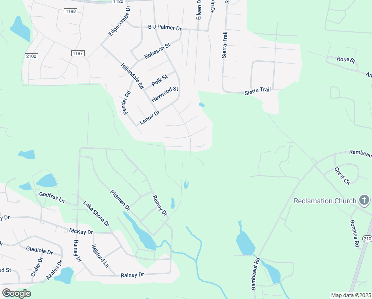 map of restaurants, bars, coffee shops, grocery stores, and more near 256 Caldwell Street in Spring Lake