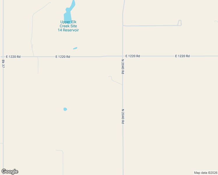 map of restaurants, bars, coffee shops, grocery stores, and more near 12223 North 2040 Road in Sentinel