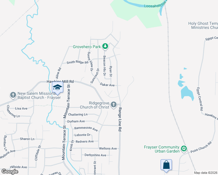 map of restaurants, bars, coffee shops, grocery stores, and more near 2564 Davey Drive in Memphis