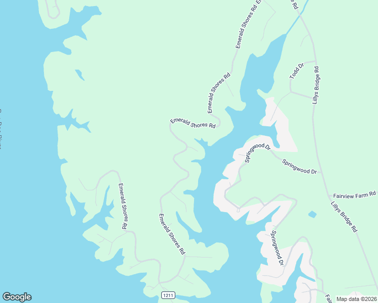 map of restaurants, bars, coffee shops, grocery stores, and more near 104 Anchor Drive in Mount Gilead