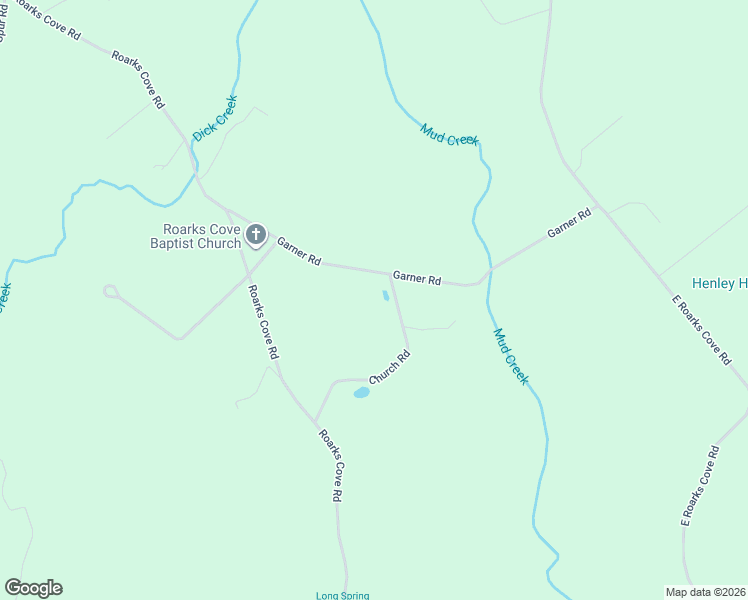 map of restaurants, bars, coffee shops, grocery stores, and more near 354 Church Road in Decherd