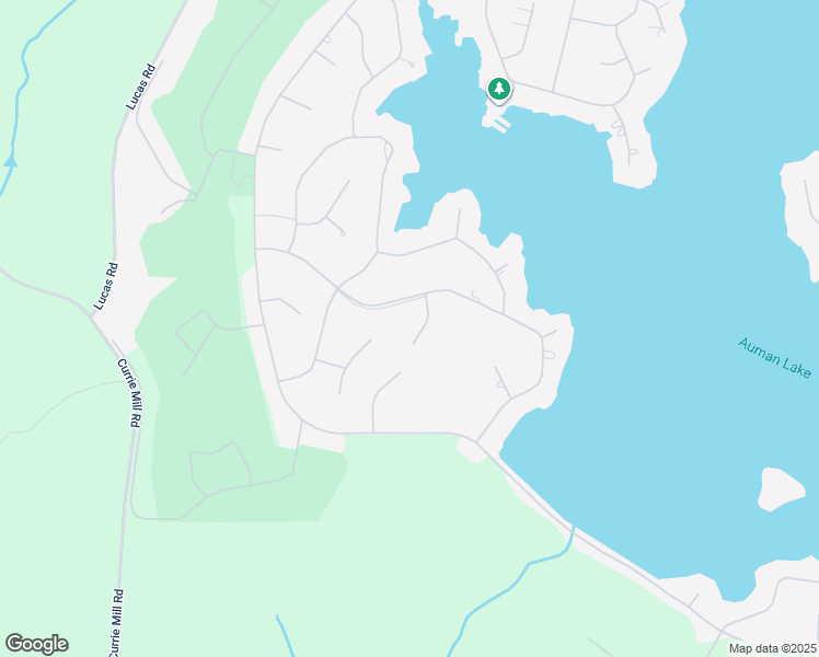 map of restaurants, bars, coffee shops, grocery stores, and more near 106 Rector Drive in Seven Lakes