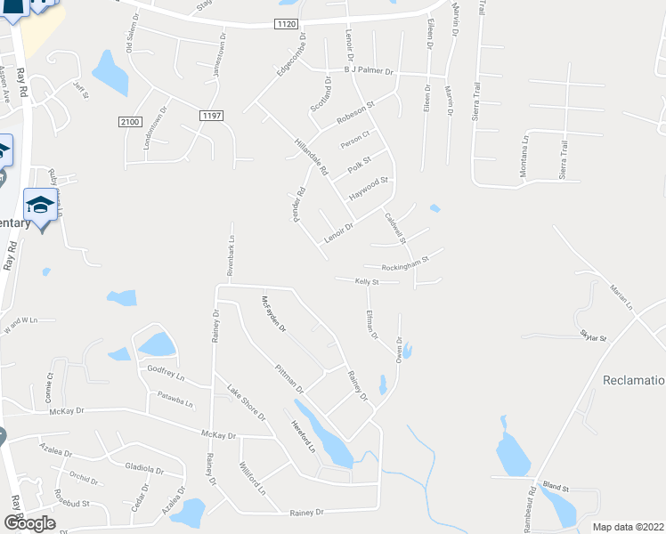 map of restaurants, bars, coffee shops, grocery stores, and more near 315 Pender Road in Spring Lake