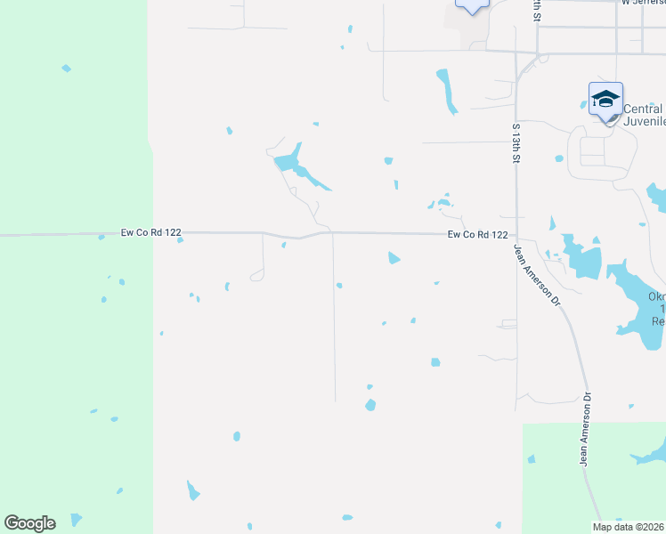 map of restaurants, bars, coffee shops, grocery stores, and more near 1302 Old Santa Fe Lake Road in Tecumseh