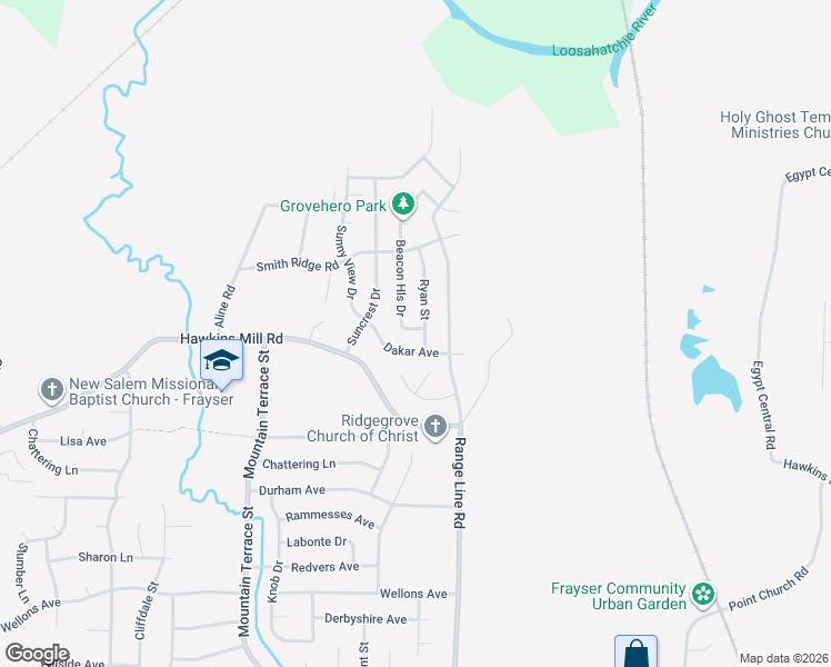 map of restaurants, bars, coffee shops, grocery stores, and more near 4390 Beacon Hill Drive in Memphis