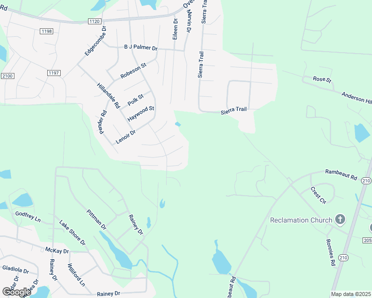 map of restaurants, bars, coffee shops, grocery stores, and more near 244 Rockingham Street in Spring Lake