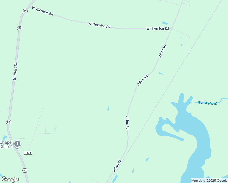map of restaurants, bars, coffee shops, grocery stores, and more near 8471 Julian Road in Dunn