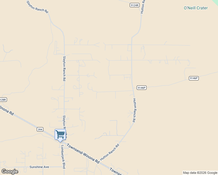 map of restaurants, bars, coffee shops, grocery stores, and more near 9821 East Jordan Lane in Flagstaff