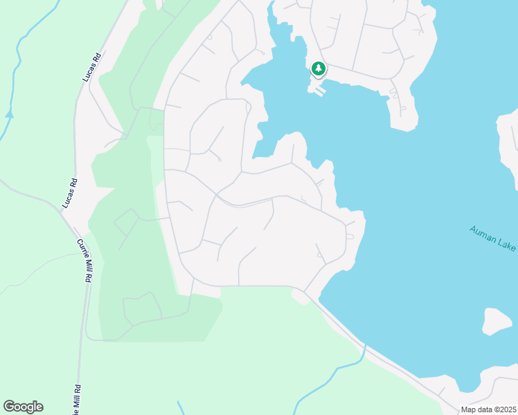 map of restaurants, bars, coffee shops, grocery stores, and more near 126 Morris Drive in Seven Lakes