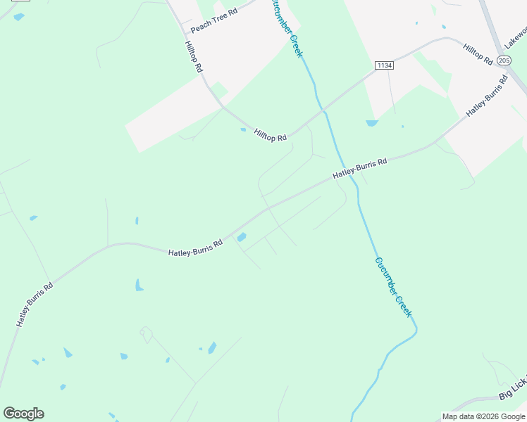 map of restaurants, bars, coffee shops, grocery stores, and more near 15611 Hatley-Burris Road in Stanfield