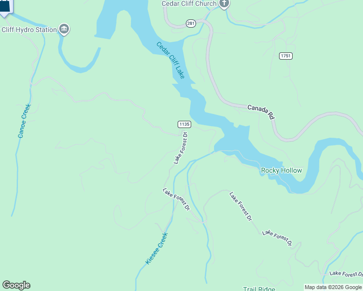 map of restaurants, bars, coffee shops, grocery stores, and more near 3072 Shook Cove Road in Tuckasegee