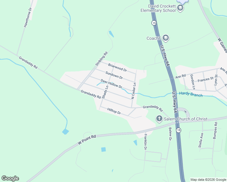 map of restaurants, bars, coffee shops, grocery stores, and more near 1614 WhipPoorWill Drive in Lawrenceburg