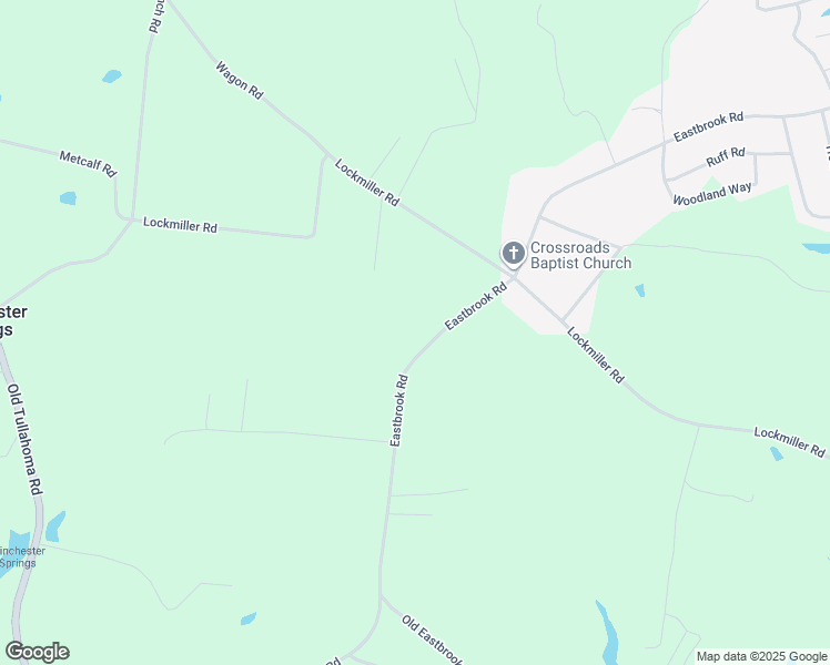 map of restaurants, bars, coffee shops, grocery stores, and more near 2982 Eastbrook Road in Estill Springs