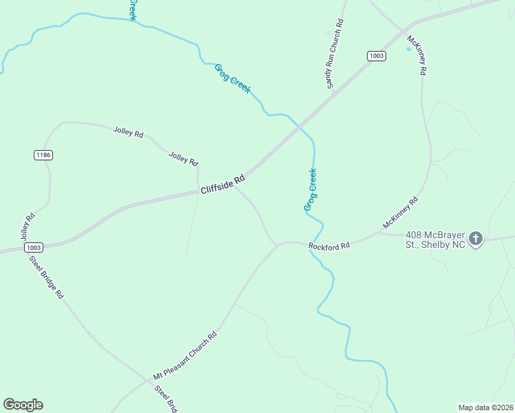 map of restaurants, bars, coffee shops, grocery stores, and more near 1000-1016 State Road 1193 in Mooresboro