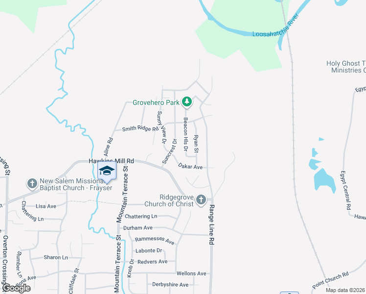 map of restaurants, bars, coffee shops, grocery stores, and more near 4390 Beacon Hill Drive in Memphis