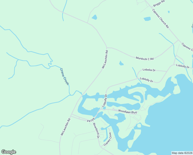 map of restaurants, bars, coffee shops, grocery stores, and more near McLauchlin Road in Vass