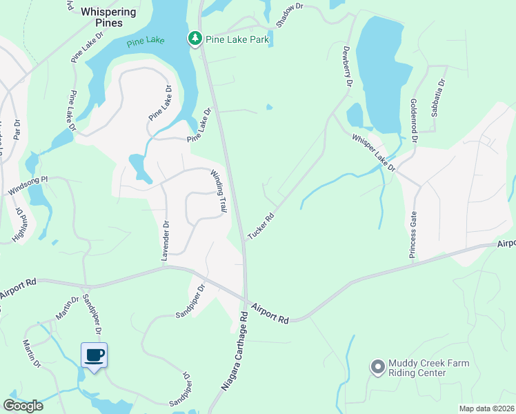 map of restaurants, bars, coffee shops, grocery stores, and more near 3675 Niagara Carthage Road in Carthage