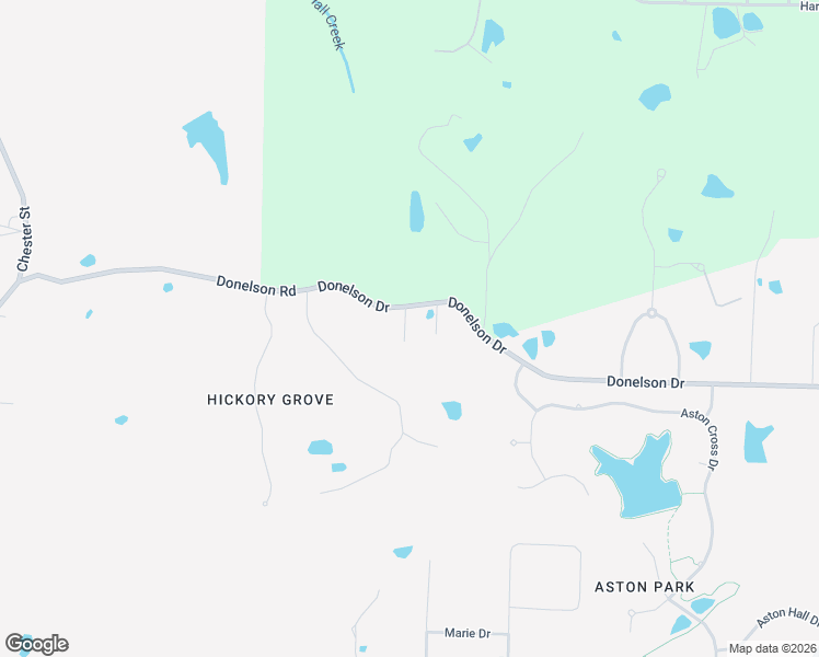 map of restaurants, bars, coffee shops, grocery stores, and more near 4800 Donelson Road in Fayette County