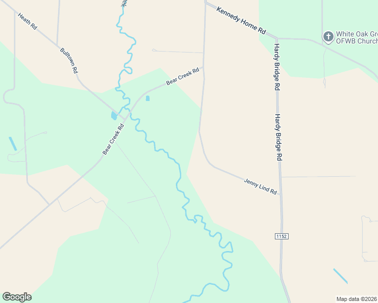 map of restaurants, bars, coffee shops, grocery stores, and more near 1862 Jenny Lind Road in La Grange