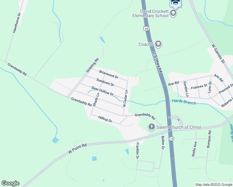 map of restaurants, bars, coffee shops, grocery stores, and more near 1606 WhipPoorWill Drive in Lawrenceburg