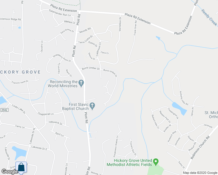 map of restaurants, bars, coffee shops, grocery stores, and more near 7925 Turquoise Drive in Charlotte