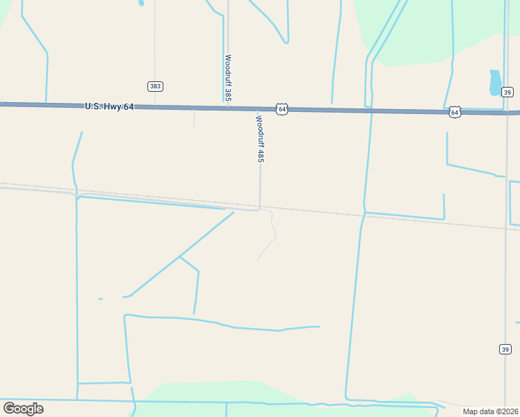 map of restaurants, bars, coffee shops, grocery stores, and more near 335 Woodruff 485 in McCrory