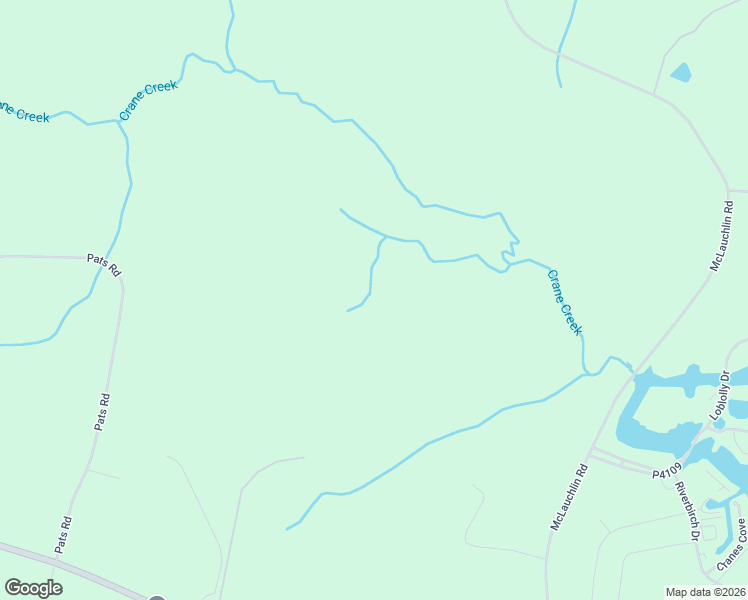 map of restaurants, bars, coffee shops, grocery stores, and more near McLauchlin Road in Vass