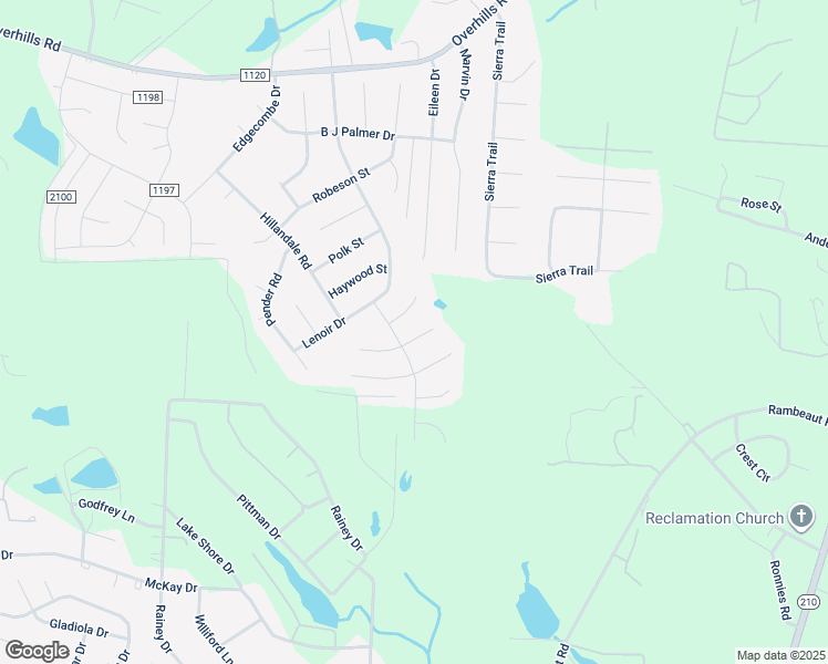 map of restaurants, bars, coffee shops, grocery stores, and more near 151 Swain Street in Spring Lake