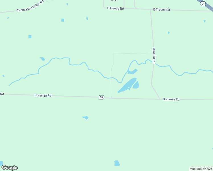 map of restaurants, bars, coffee shops, grocery stores, and more near 6210 Bonanza Road in Fort Smith