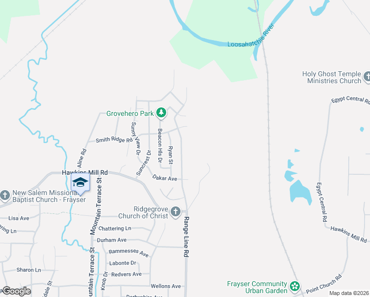 map of restaurants, bars, coffee shops, grocery stores, and more near 4443 Range Line Road in Memphis