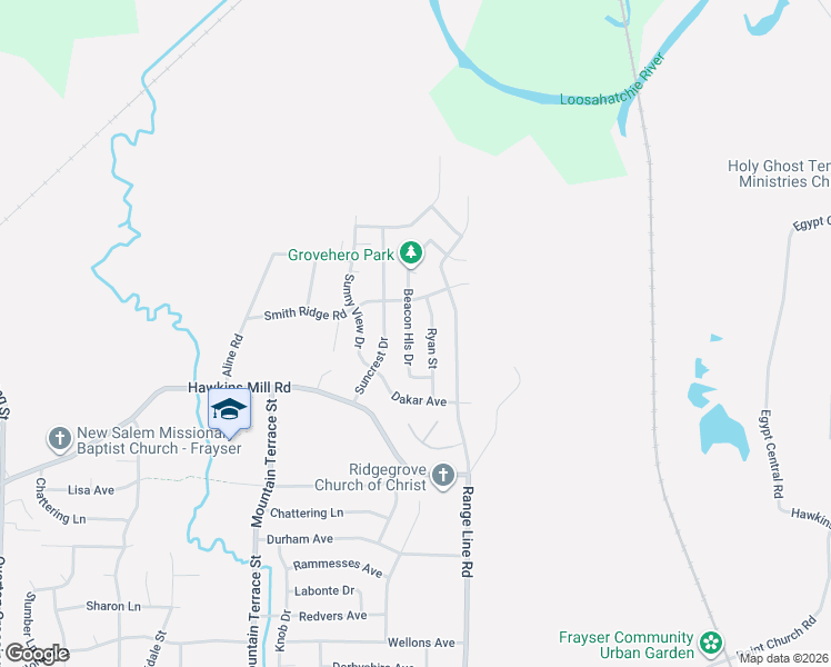 map of restaurants, bars, coffee shops, grocery stores, and more near 4440 Beacon Hill Drive in Memphis