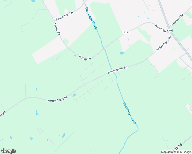 map of restaurants, bars, coffee shops, grocery stores, and more near 15611-15845 Hatley-Burris Road in Stanfield