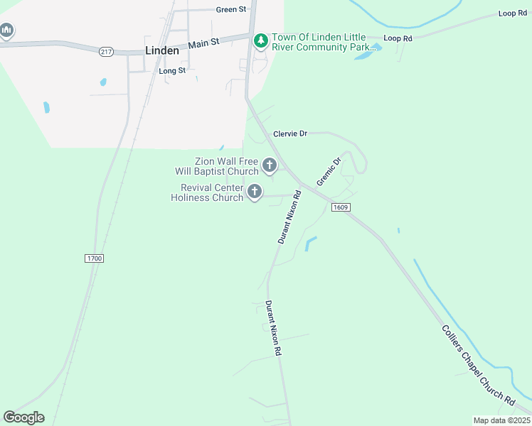 map of restaurants, bars, coffee shops, grocery stores, and more near 4940 King Street in Linden