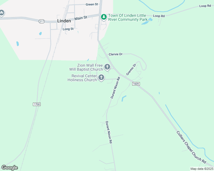 map of restaurants, bars, coffee shops, grocery stores, and more near 4940 King Street in Linden