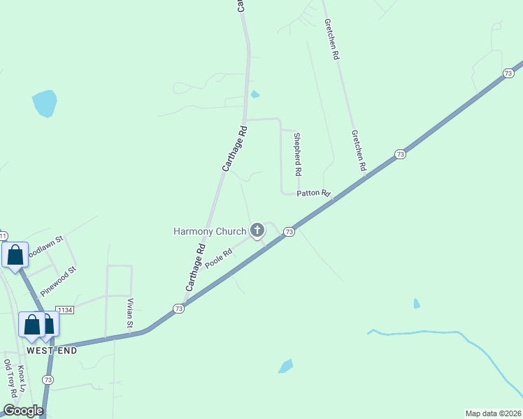 map of restaurants, bars, coffee shops, grocery stores, and more near 144 Gaston Way in West End