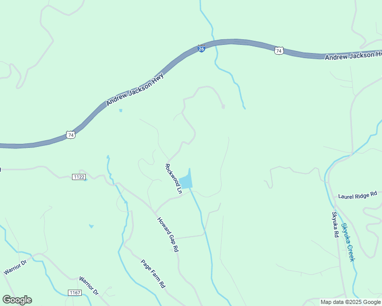 map of restaurants, bars, coffee shops, grocery stores, and more near 438 Rockwood Lane in Tryon