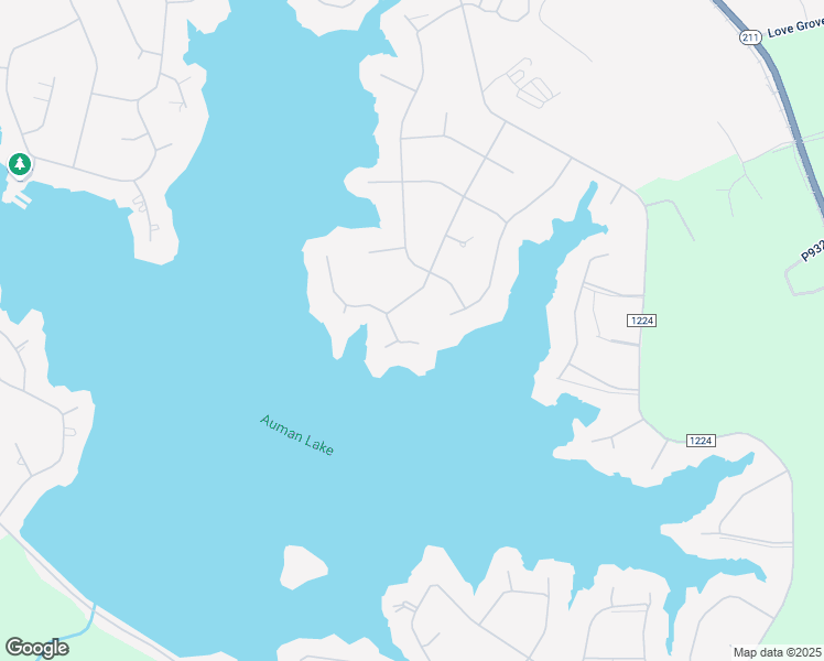 map of restaurants, bars, coffee shops, grocery stores, and more near 110 Lawrence Overlook in Seven Lakes