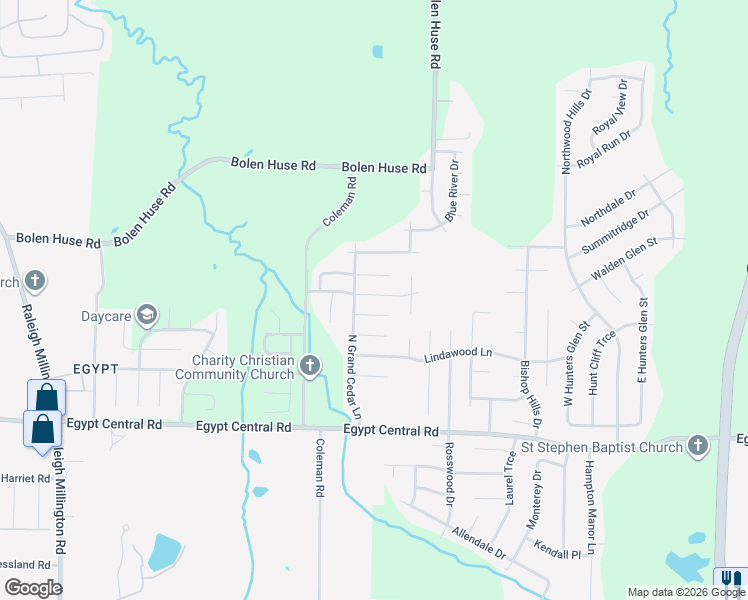 map of restaurants, bars, coffee shops, grocery stores, and more near 4535 Longtree Avenue in Memphis