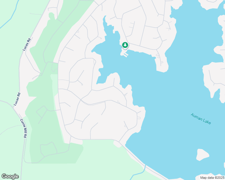 map of restaurants, bars, coffee shops, grocery stores, and more near Swaringen Drive in Seven Lakes