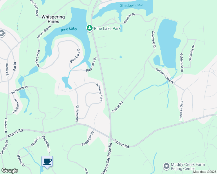 map of restaurants, bars, coffee shops, grocery stores, and more near 3675 Niagara Carthage Road in Carthage