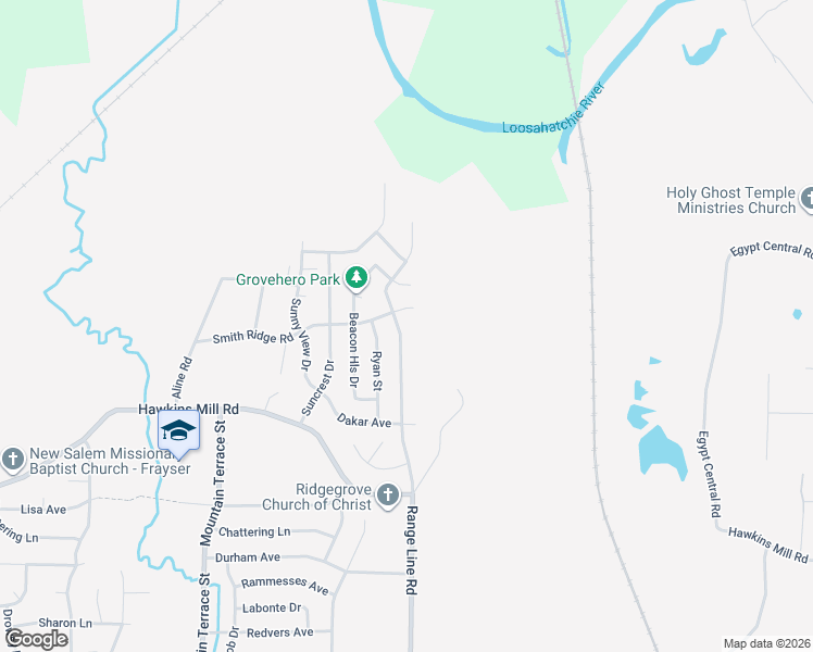 map of restaurants, bars, coffee shops, grocery stores, and more near 4443 Range Line Road in Memphis