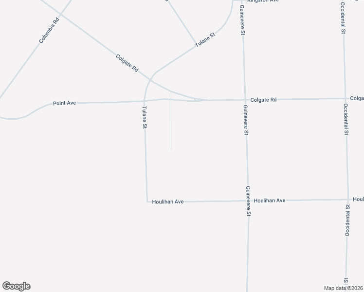 map of restaurants, bars, coffee shops, grocery stores, and more near Tulane Street in California City