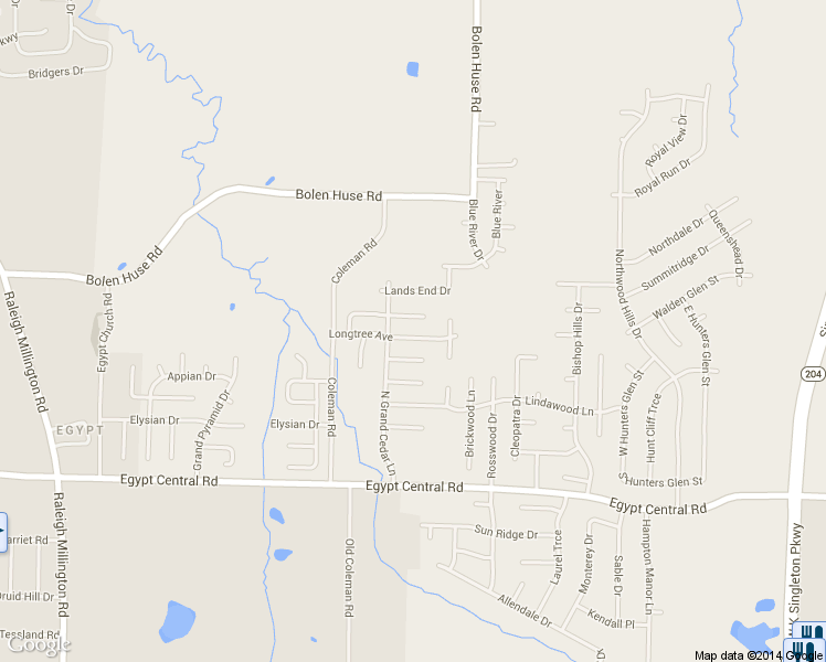 map of restaurants, bars, coffee shops, grocery stores, and more near 4540 Longtree Avenue in Memphis