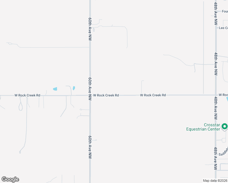 map of restaurants, bars, coffee shops, grocery stores, and more near 5722 West Rock Creek Road in Norman