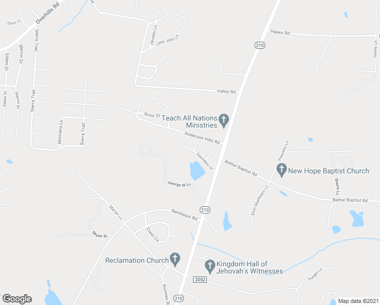 map of restaurants, bars, coffee shops, grocery stores, and more near 155 Saunders Court in Spring Lake